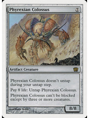 Magic: The Gathering Phyrexian Colossus (309) Moderately Played
