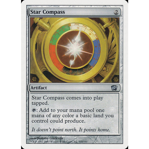 Magic: The Gathering Star Compass (315) Lightly Played