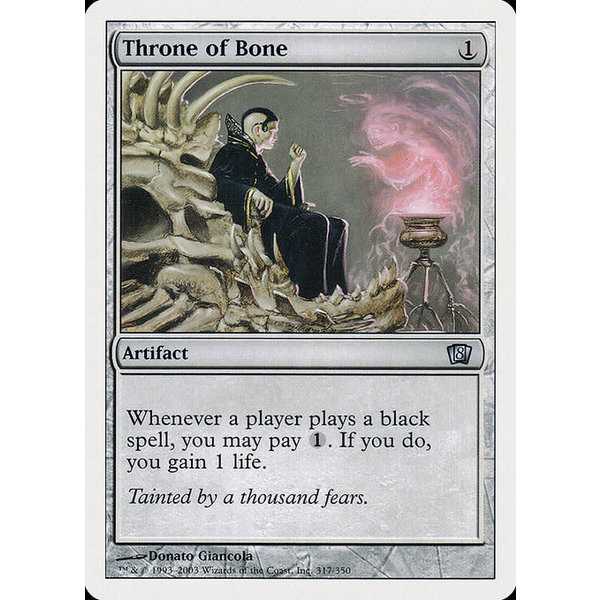 Magic: The Gathering Throne of Bone (317) Lightly Played