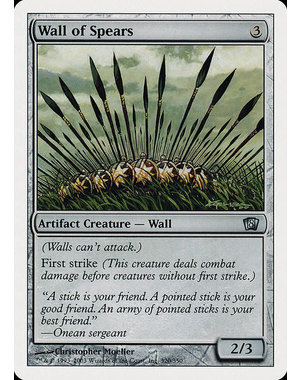 Magic: The Gathering Wall of Spears (320) Lightly Played