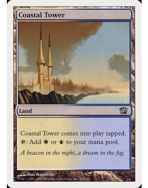 Magic: The Gathering Coastal Tower (323) Heavily Played