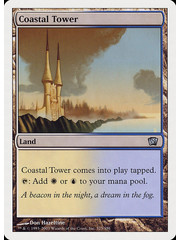 Magic: The Gathering Coastal Tower (323) Lightly Played