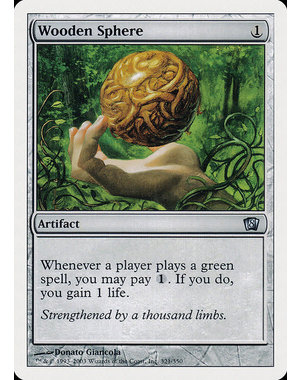 Magic: The Gathering Wooden Sphere (321) Lightly Played