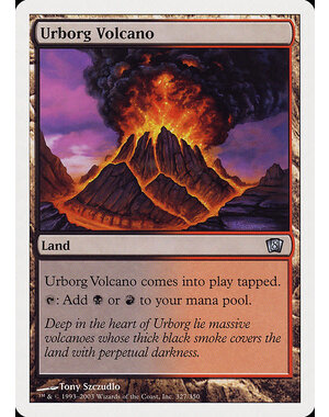 Magic: The Gathering Urborg Volcano (327) Lightly Played