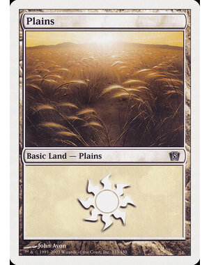 Magic: The Gathering Plains (333) Lightly Played