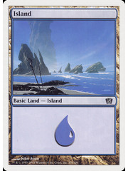 Magic: The Gathering Island (336) Lightly Played