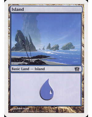 Magic: The Gathering Island (336) Lightly Played