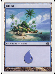 Magic: The Gathering Island (337) Lightly Played