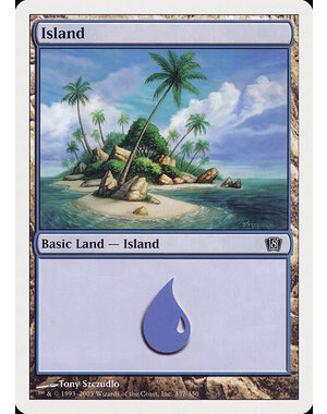 Magic: The Gathering Island (337) Lightly Played