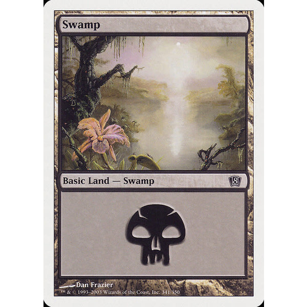 Magic: The Gathering Swamp (341) Lightly Played