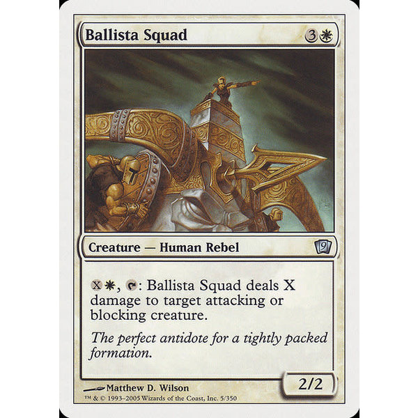 Magic: The Gathering Ballista Squad (005) Lightly Played