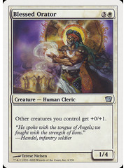 Magic: The Gathering Blessed Orator (006) Lightly Played Foil