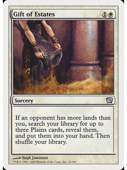 Magic: The Gathering Gift of Estates (015) Lightly Played