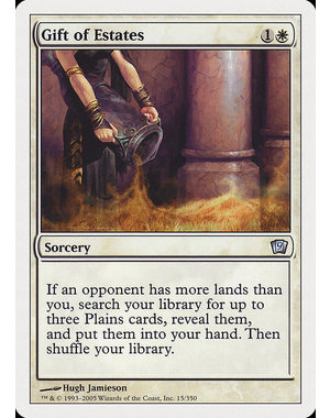 Magic: The Gathering Gift of Estates (015) Lightly Played