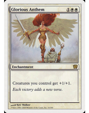 Magic: The Gathering Glorious Anthem (016) Moderately Played