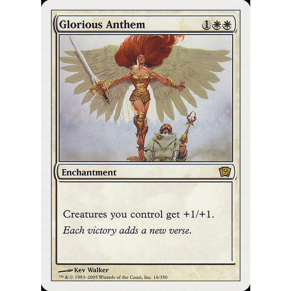 Magic: The Gathering Glorious Anthem (016) Moderately Played