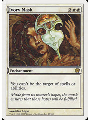 Magic: The Gathering Ivory Mask (023) Moderately Played