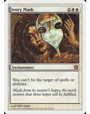 Magic: The Gathering Ivory Mask (023) Moderately Played