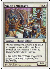 Magic: The Gathering Oracle's Attendants (030) Moderately Played
