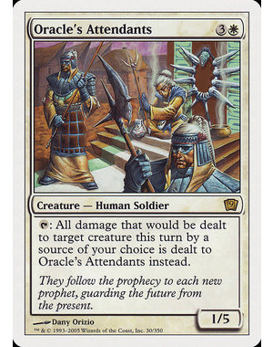 Magic: The Gathering Oracle's Attendants (030) Moderately Played