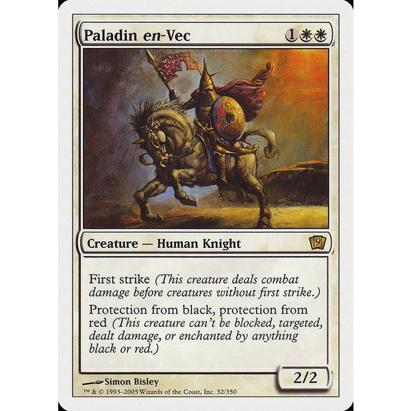 Magic: The Gathering Paladin en-Vec (032) Heavily Played