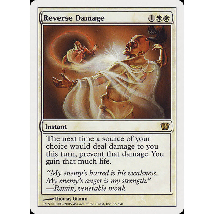 Magic: The Gathering Reverse Damage (035) Lightly Played