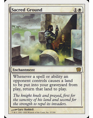 Magic: The Gathering Sacred Ground (037) Lightly Played