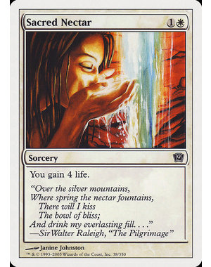 Magic: The Gathering Sacred Nectar (038) Moderately Played