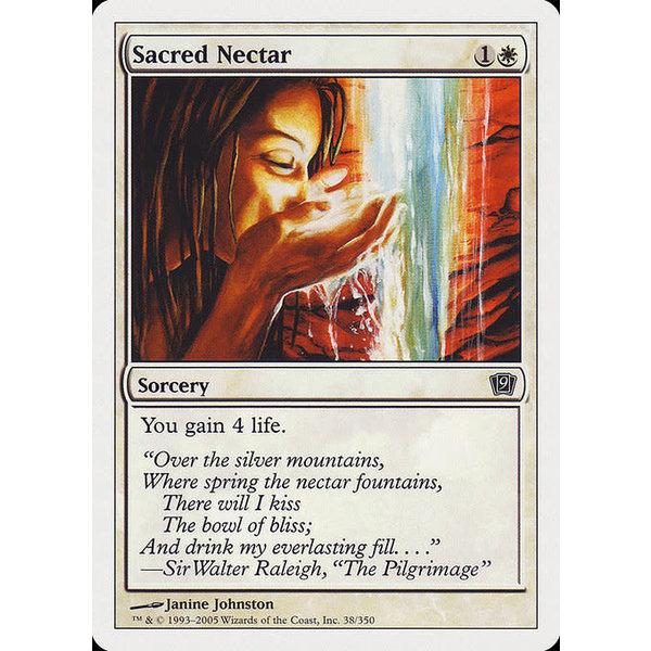 Magic: The Gathering Sacred Nectar (038) Moderately Played