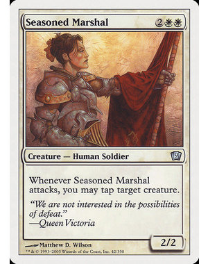 Magic: The Gathering Seasoned Marshal (042) Lightly Played