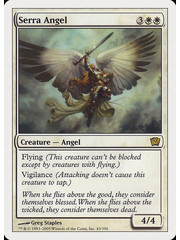 Magic: The Gathering Serra Angel (043) Lightly Played