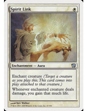 Magic: The Gathering Spirit Link (047) Heavily Played