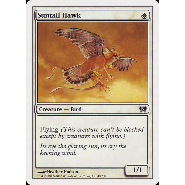 Magic: The Gathering Suntail Hawk (049) Lightly Played Foil