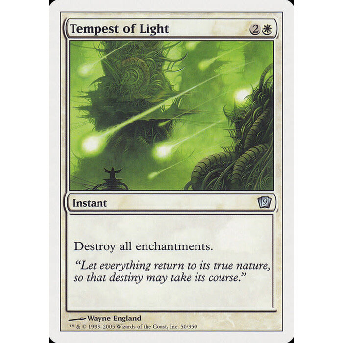 Magic: The Gathering Tempest of Light (050) Moderately Played