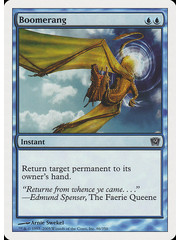 Magic: The Gathering Boomerang (066) Moderately Played