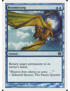 Magic: The Gathering Boomerang (066) Moderately Played