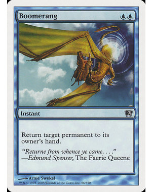 Magic: The Gathering Boomerang (066) Moderately Played