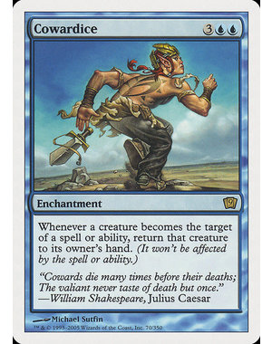 Magic: The Gathering Cowardice (070) Lightly Played