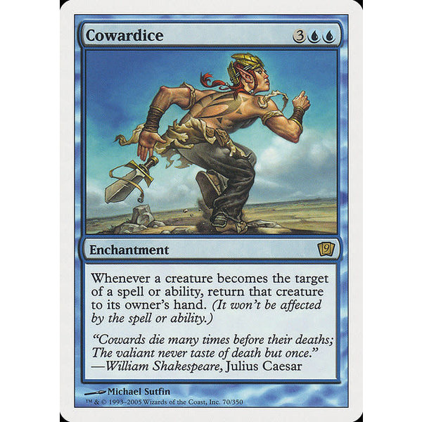 Magic: The Gathering Cowardice (070) Lightly Played