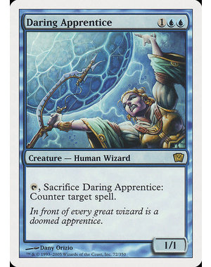 Magic: The Gathering Daring Apprentice (072) Lightly Played