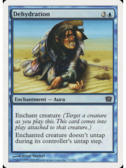 Magic: The Gathering Dehydration (073) Damaged Foil