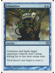Magic: The Gathering Exhaustion (076) Heavily Played