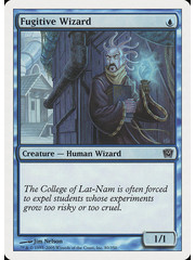 Magic: The Gathering Fugitive Wizard (080) Lightly Played