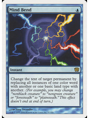 Magic: The Gathering Mind Bend (087) Heavily Played
