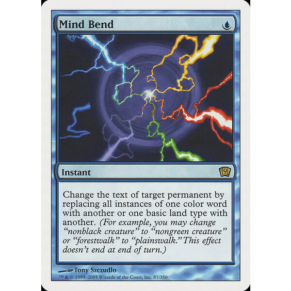 Magic: The Gathering Mind Bend (087) Heavily Played