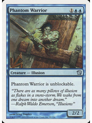 Magic: The Gathering Phantom Warrior (088) Heavily Played