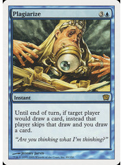 Magic: The Gathering Plagiarize (089) Moderately Played