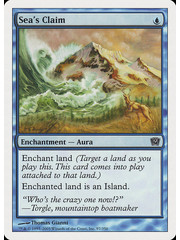 Magic: The Gathering Sea's Claim (097) Lightly Played