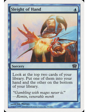 Magic: The Gathering Sleight of Hand (099) Damaged