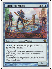 Magic: The Gathering Temporal Adept (102) Heavily Played